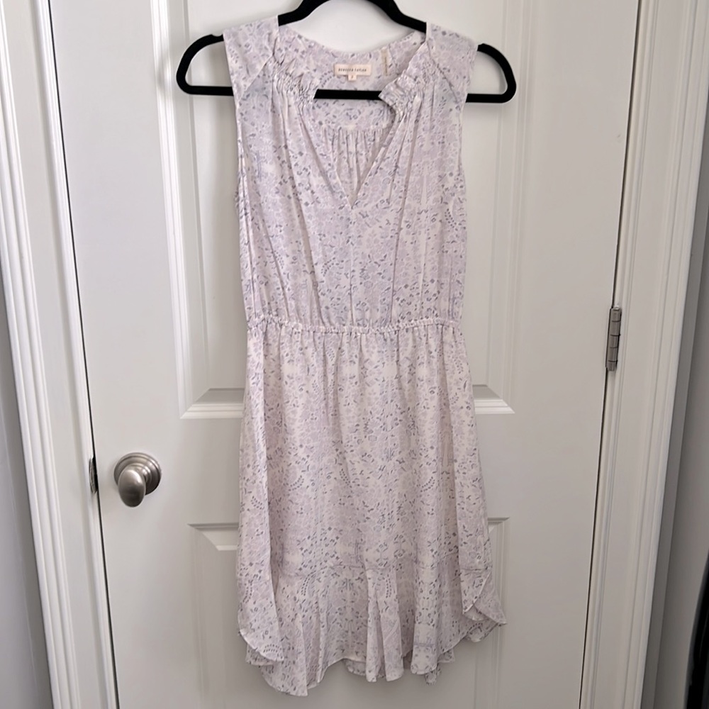 Rebecca Taylor 100% Silk Floral Sleeveless Dress (size 2; fits 4) - LIKE NEW